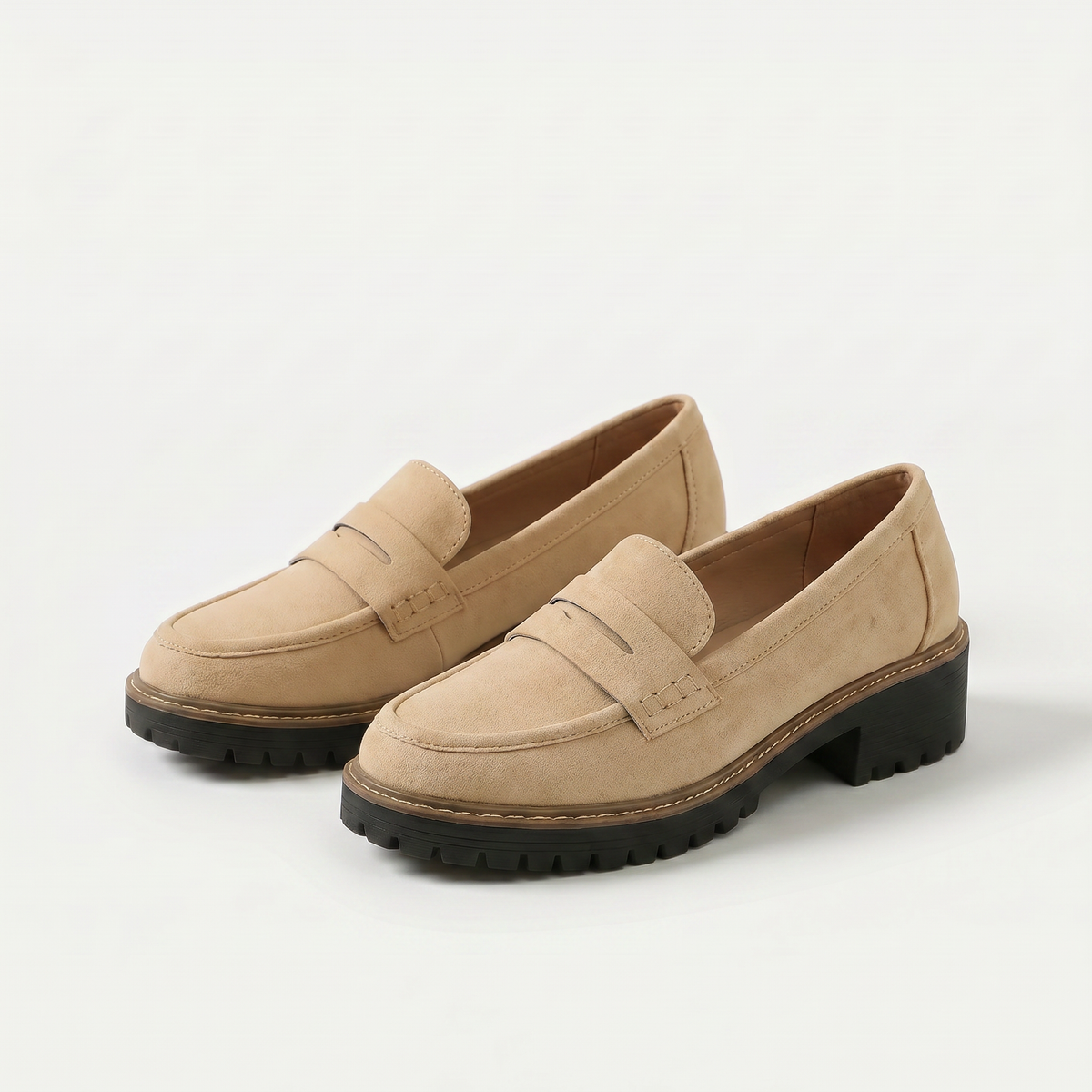 Czarne Mokasyny Damskie Nadia | Eleganckie Buty Wsuwane 0