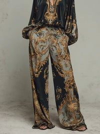 Barokowy Zestaw Dwuczęściowy | Elegancka Moda Damska 4