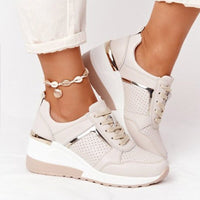 Sneakersy Damskie na Platformie