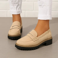 Czarne Mokasyny Damskie Nadia | Eleganckie Buty Wsuwane 1