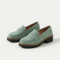 Czarne Mokasyny Damskie Nadia | Eleganckie Buty Wsuwane 6