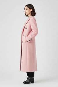 Damski Płaszcz z Kołnierzem Klapowym | Elegancki Płaszcz 3