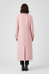 Damski Płaszcz z Kołnierzem Klapowym | Elegancki Płaszcz 4
