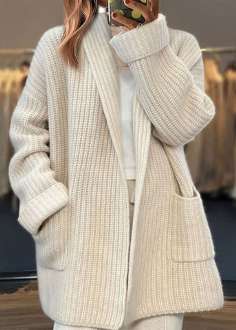 Kardigan Damski Oversize z Otwartym Przodem
