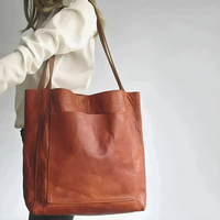 Elegancka Skórzana Torba | Torba Skórzana Damska Czarna 3