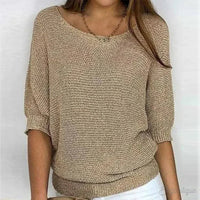 Elegancki Sweter Luiza | Sweter Damski z Unikalnym Wzorem 0