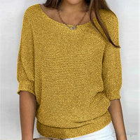 Elegancki Sweter Luiza | Sweter Damski z Unikalnym Wzorem 4