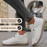 Mia | Białe Tenisówki Damskie Wygodne Sneakersy 7