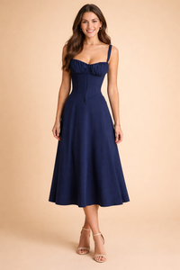Sukienka Betty | Elegancka Sukienka z Talią 7