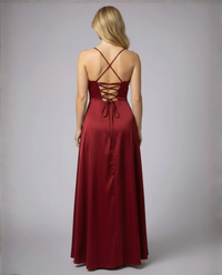 Sukienka Maxi z Rozcięciem | Elegancka Sukienka Letnia 1