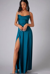 Sukienka Maxi z Rozcięciem | Elegancka Sukienka Letnia 10