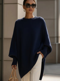 Sweter Kimia | Oversize'owy Sweter Damski z Dzianiny 6
