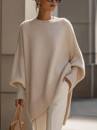 Sweter Kimia | Oversize'owy Sweter Damski z Dzianiny 9