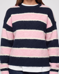 Sweter Conrada Oversize w Paski (edikted) - detail